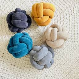 Knot Cushions & Velvet - Decorative For Living Room Decoration & Couch - thumbnail 3