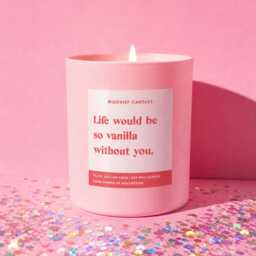 Funny Gift For Friend Life Would Be Vanilla Scented Candle - thumbnail 1