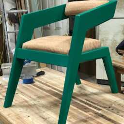 Ultra Modern Ipe Chair - thumbnail 4