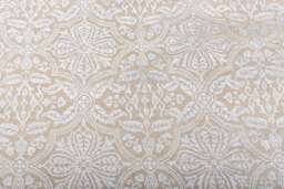 8x10 Rug Grey Silver Modern Floral Design Style Handmade Wool #7056 - 242x300 cms - thumbnail 1