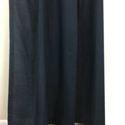 Black Linen Shower Curtain - Mildew-Free, 72x72, 72x85, 72x94. Custom Curtains, Bathroom Curtain, Decor - thumbnail 4