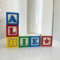 Wooden Personalised Toy Story Inspired Name Letters/Alphabet Boys Girls Bedroom Decor Accessories - thumbnail 3