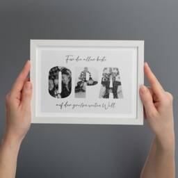 Grandpa Gift Personalized Poster, Grandfather, Grandpa, Great-Grandpa, Christmas Birthday Gift, Christmas, Birthday, Dad - thumbnail 3