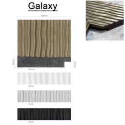 Large Black Gloss Ripple Frame Mirror Elegant Framed Galaxy Wall - Choice Of Size Premium Quality Free P&p - thumbnail 4