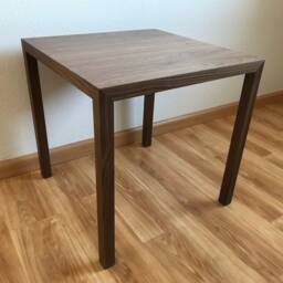 Solid Hardwood Side Table Parsons Night Stands Pair - thumbnail 3