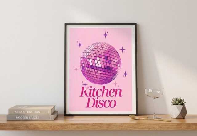 Kitchen Disco Wall Art - image 1