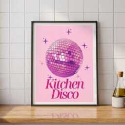 Kitchen Disco Wall Art - thumbnail 2