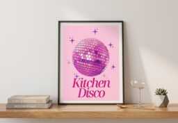 Kitchen Disco Wall Art - thumbnail 1