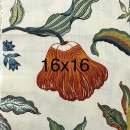 Hot House Flowers in Spark Pillow - This Listing Is For One Pillow - thumbnail 4