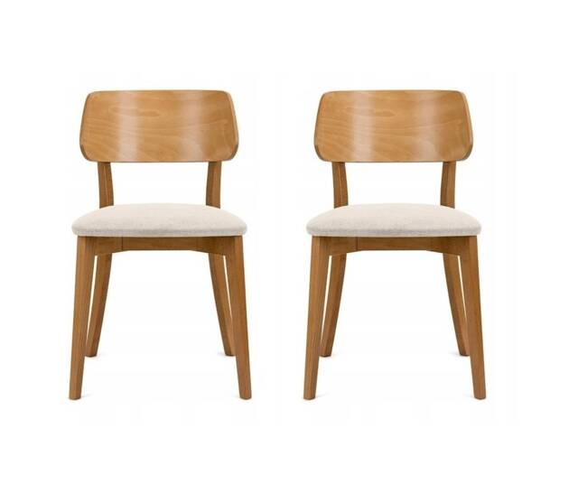 Set Of 2 Cla'r Dining Chair - image 1