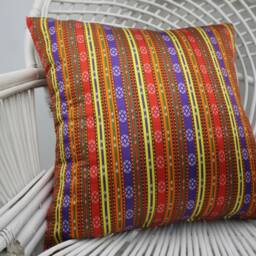 Pillow Covers, Personalized Pillow, Throw Cover, 20x20 Pet Double Sided Striped Cushion Case, 3 - thumbnail 3