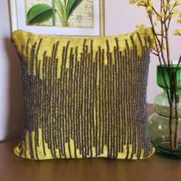 "Decorative Chartreuse Green European Pillow 24""x24""/26""x26" - thumbnail 2