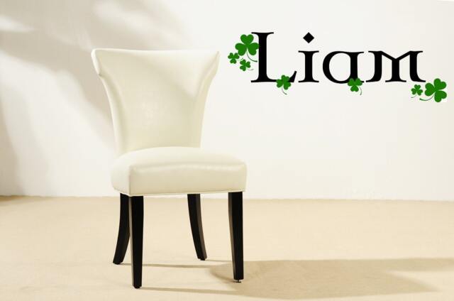 Custom Name Decal, Celtic Wall Art, Irish Decor, Shamrock Stickers, St Patrick's Day Decoration, Ireland Design - image 1