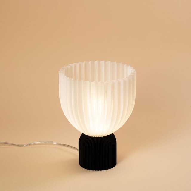 Lamp ?? Black X Transparent Minimalist Modern Lamp 3D Printed Made Of Bioplastic - image 1