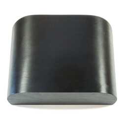 "Ebonized Walnut Magazine Rack - Wall Hung 10"" Wide X 7"" Tall 3" - thumbnail 4
