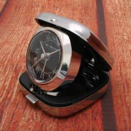 Trains & Railways Flip Up Alarm Clock Portable Quartz Movement Flying Scotsman Steam Train Birthday Gift Ac - thumbnail 3