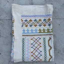 Artisan Suzani Quilt - Hand-stitched Cotton, Colorful Ethnic Patterns, Bohemian Home D??cor Throw Blanket - thumbnail 4