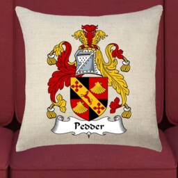 Coat Of Arms, Family Crest, Cushion Cover, Case, Pillow Case - thumbnail 1