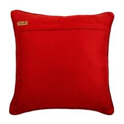 "Decorative Red Pillow Case 16""x16" - thumbnail 3