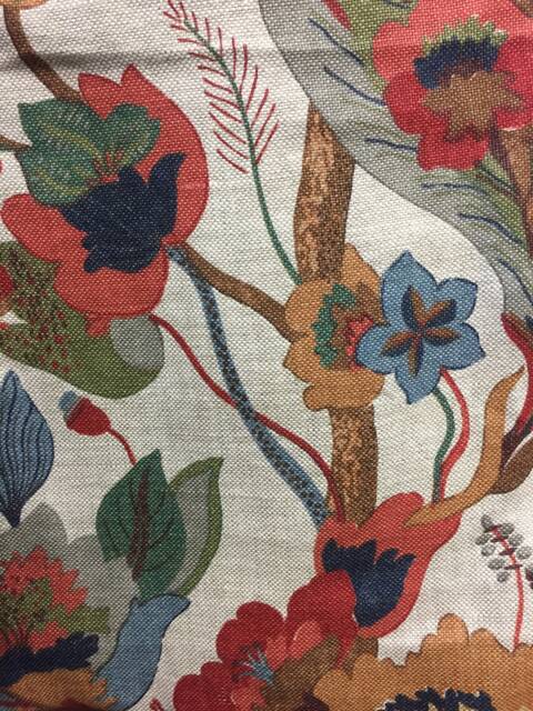 "Gp & J Baker ""California' Linen Cushion Pillow Cover 18"