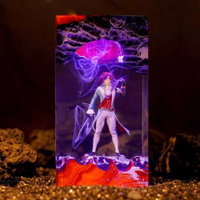 Pinocchio Resin Lamp - Lies Of P Led Light - in The World Handmade Dark Fantasy Decor Pinocchio-Inspired Night - image 1