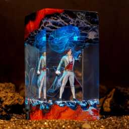 Pinocchio Resin Lamp - Lies Of P Led Light - in The World Handmade Dark Fantasy Decor Pinocchio-Inspired Night - thumbnail 2