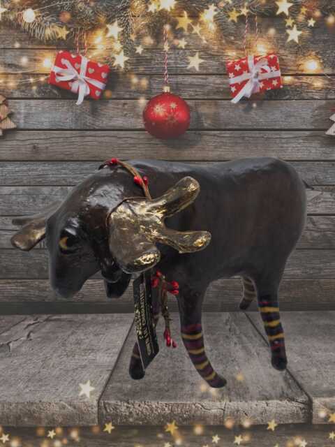 Bullwinkle The Ooak Paper Mache Moose Sculpture - image 1