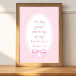 Great Undoing Of My Heart Quote Art Print - Magnolia Parks Poster Romance Reader Mpu - thumbnail 2