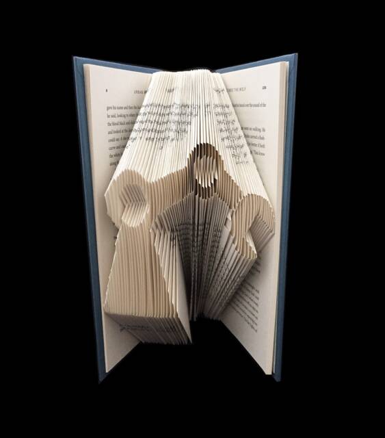 Robotics - Robotic Arm Levers Science Scientist Teacher Make It Lab Fab Engineering Mechanic Folded Book Art Gift - image 1