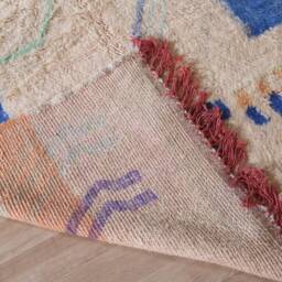Vintage Boujaad Rug, Authentic Moroccan Rug 5x8 F - thumbnail 4