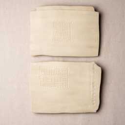Organic Stoneware Ceramic Wall Art, Neutral, Textured - Made To Order - thumbnail 4