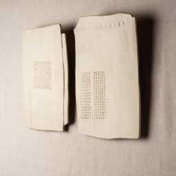 Organic Stoneware Ceramic Wall Art, Neutral, Textured - Made To Order
