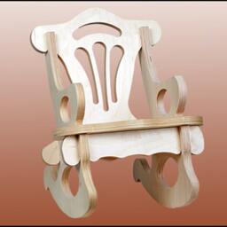 13A. Children's Small Rocking Chair - Ready For Assembly - thumbnail 4