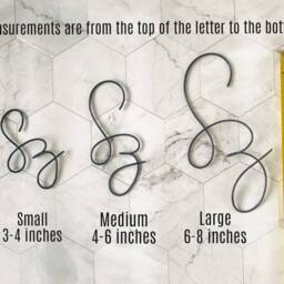 Cheers - Wire Words Word Sign Kitchen Bar Wall Art Hanging Decor - thumbnail 3