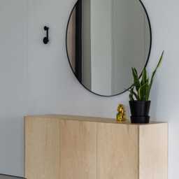 Minimalist Plywood Sideboard For Living Room - Japandi & Scandinavian Fully Assembled Storage Cabinet Ototo.01 - thumbnail 3
