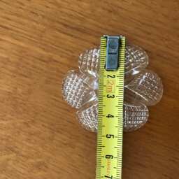 Flowers, Roses Or Rosette, Spare Parts in Murano Blown Glass, 5 cm Diameter - thumbnail 3