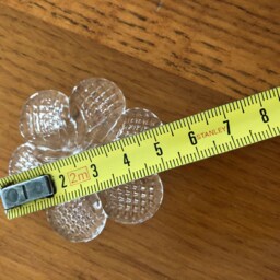 Flowers, Roses Or Rosette, Spare Parts in Murano Blown Glass, 5 cm Diameter - thumbnail 2