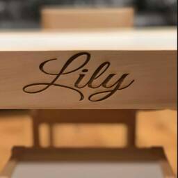 Personalized Kids Table & Chairs Set Engraved Nursery Furniture - thumbnail 2
