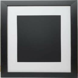 Wood Effect Picture Frame Photo Frames With White Mounts - thumbnail 2