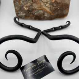 Curtain Tie Backs, Blacksmith Made - thumbnail 2