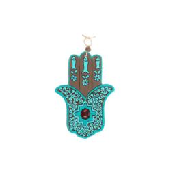 Hamsa Arabesque 3 Fish .hamsa Wall Art, Hanging, Hand Of Fatima, Evil Eye, Hamsa, Wedding Gift, Judaica Wall Art