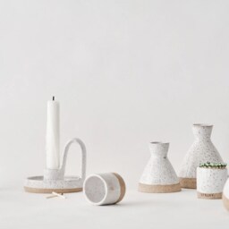 Ceramic Candle Taper With Loop - thumbnail 2