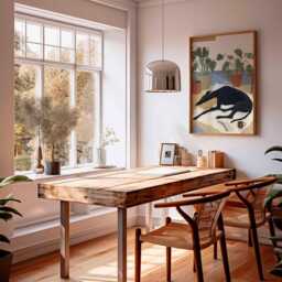 Greyhound Dog Art Print, Minimalist Pet Portrait Wall Decor, Modern Living Room Poster - thumbnail 3