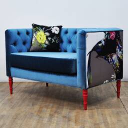 Loveseat - Blue Love - thumbnail 3