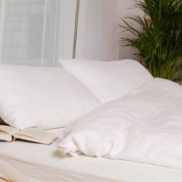 "Set Of 2 White Pillowcases 50x65cm - 20""x25" - thumbnail 2