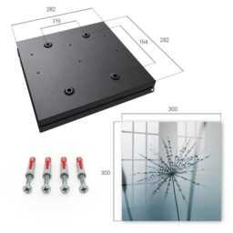 Magic Dandelion Key Cabinet For Home, Gray Industrial Box, Minimalist Nature, Lovers Of Subtle Details - thumbnail 4