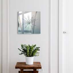 Magic Dandelion Key Cabinet For Home, Gray Industrial Box, Minimalist Nature, Lovers Of Subtle Details - thumbnail 1