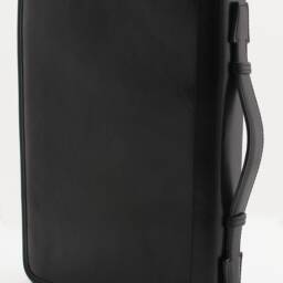 Personalized Leather Portfolio, 3 Ring Binder Padfolio For A4 Notepad, Portfolio With Name/Logo, Gift Graduate/Colleague/Boss - thumbnail 4