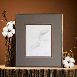 Legacy Dot Art Print Hands, Poem, Signed & Numbered - thumbnail 1