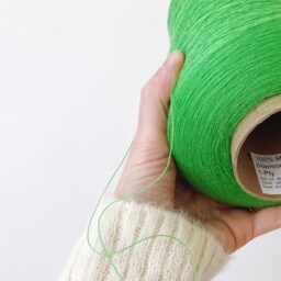 Cactus Knit Pillow - Merino Wool - thumbnail 4